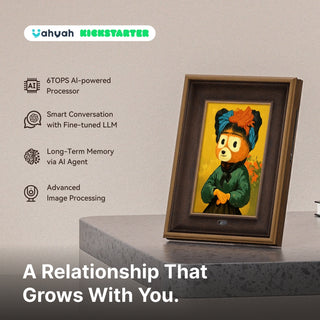 Yahyah The Living AI Portrait Companion That Grows With You