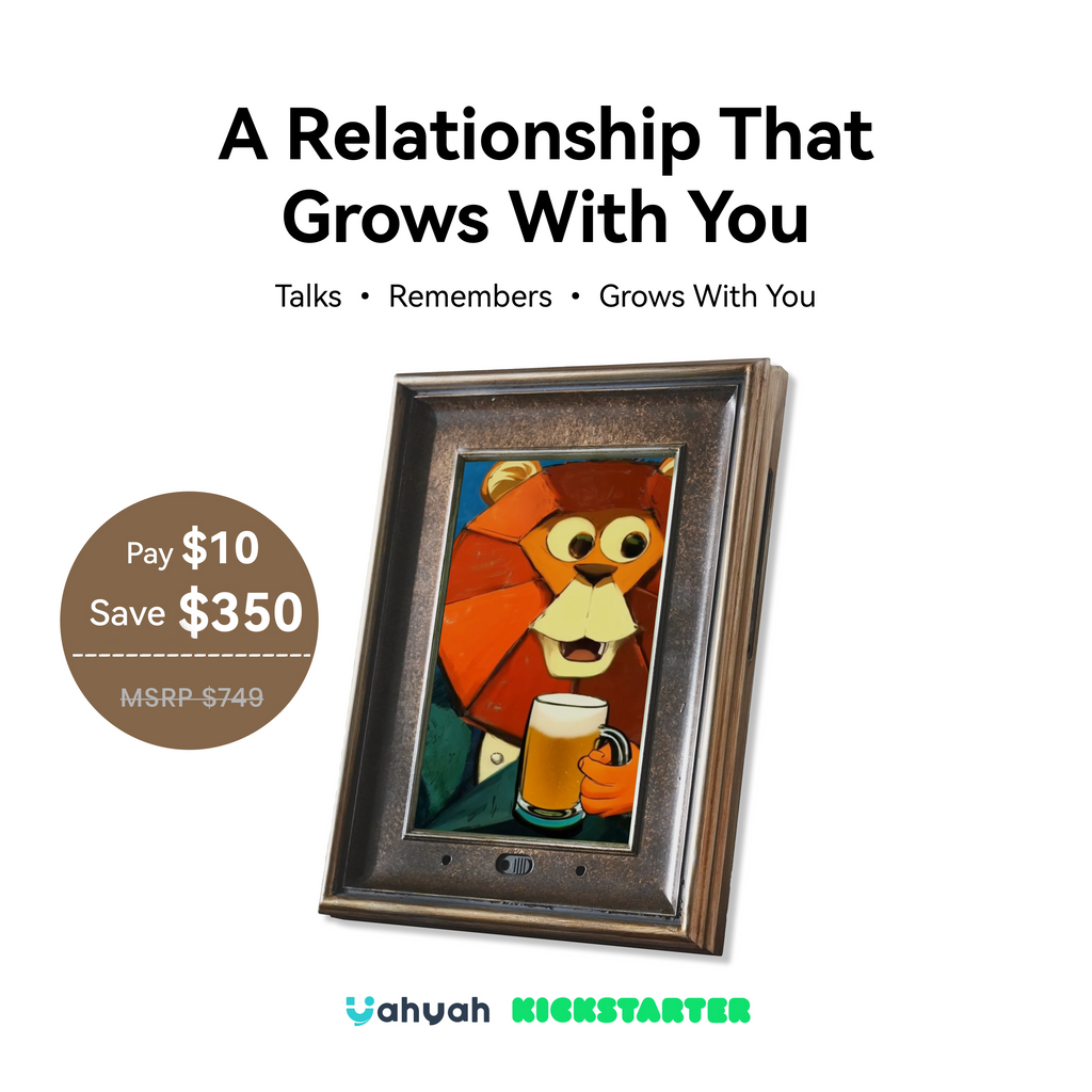 Yahyah The Living AI Portrait Companion That Grows With You