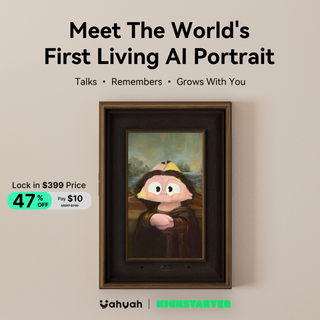 Yahyah The Living AI Portrait Companion That Grows With You