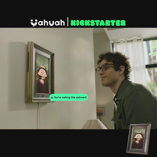Yahyah The Living AI Portrait Companion That Grows With You